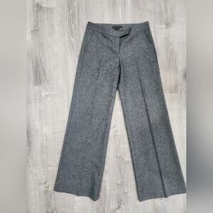 Theory Wide Leg Virgin Wool Pants sz 2